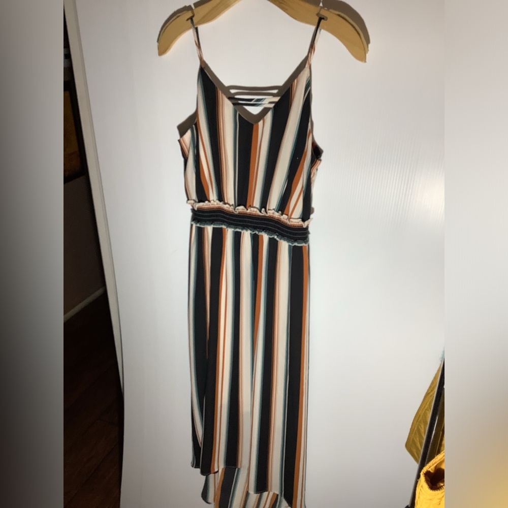 Striped Multicolor Dress